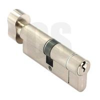 Securit Anti Snap / Bump / Drill / Pick Thumb Turn Cylinder Nickel Door Lock 40mm x 40mm S2099