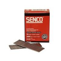 senco straight brad nails galvanised 16g x 55mm pack 2 000