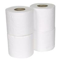 Sealey Toilet Roll Plain White Pack of 4 x 9 (36 Rolls) - TOL36