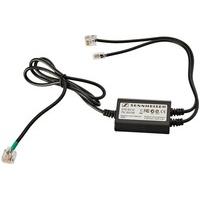 Sennheiser CEHS-SN 02 - cable interface/gender adapters (RJ-11, RJ-11, Male/Male, Black, Gold, Plastic)