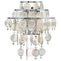 Select wall light Chipsy with mother of pearl