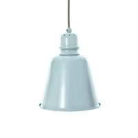 sebra metal pendant lamp pastel blue