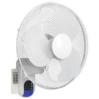 sealey swf16wr wall fan 3 speed 16in with remote control 230v
