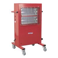 sealey irc153 infrared cabinet heater 1530kw 230v