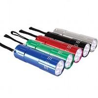 Set of 5 9-LED torches