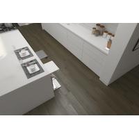 Select Engineered Flooring Oak Click Light Grey Brushed UV Lacquered 14/3mm By 189mm By 1860mm