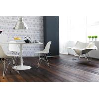 Select Engineered Flooring Oak Click Thermo Brushed UV Oiled 14/3mm By 190mm By 800-1900mm