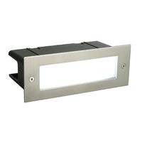 Seina 4.5W LED Plain Bricklight Marine Steel IP44 350LM - 85418