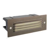 Seina 4.5W LED Louvre Bricklight Bronze IP44 90LM - 85652