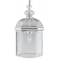 Searchlight Chrome Lantern Light with Polished Glass