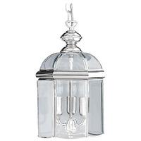 Searchlight Lantern Chrome 3 Light Pendant