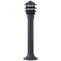 searchlight aluminium post lamp with glass diffuser