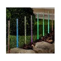 set of 8 bubble solar stake lights