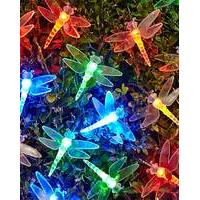 Set of 80 Multicolour Dragonfly Lights