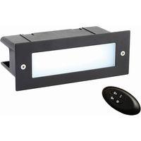 Seina 4.5W LED RGB Bricklight Black IP44 - 85938