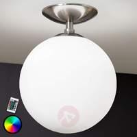 semi flush ceiling lamp rondo c led rgbw