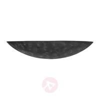 Semicircular Latifee wall light, anthracite