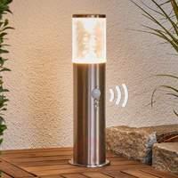 Sensor-controlled LED pillar light Belen