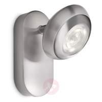 Sepia LED Wall Light Attractive Single Bulb Swivel