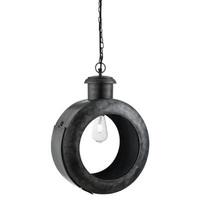 Searchlight 2990-39SI Port Hole Ceiling Light In Antique Metal - Large - Diameter: 390mm