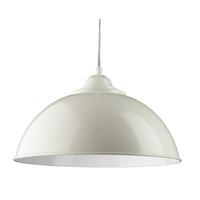 searchlight 8140cr sanford 1 light ceiling pendant light in cream