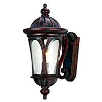 Searchlight 4272BR Canada 1 Light Wall Lantern Light In Weathered Brown