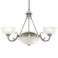 Searchlight 3775-5AB Windsor 5 way Ceiling Pendant Light Antique Brass