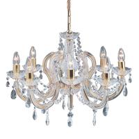 searchlight 699 8 marie therese 8 light chandelier