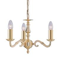 Searchlight 2173-3NG Seville 3 Light Ceiling Pendant