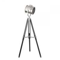 searchlight 5015 1 light stage light floor lamp in chrome with chrome  ...