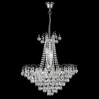 Searchlight 9071-52CC Limoges 6 Light Chrome Chandelier