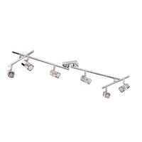 Searchlight 9886CC Blocs 6 Lt Adjustable Chrome Spotlight Bar