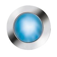 Searchlight 83356-6AZ Kit of 6 Chrome Finish Blue LED Walkover Lights