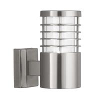 Searchlight 1555SS Satin Silver Outdoor Wall Light