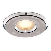 Searchlight 802CC 1 Light Recessed Halogen Shower Downlighter In Chrome