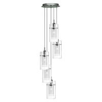 searchlight 2305 5 duo i 5 light disc ceiling pendant