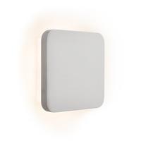 Searchlight 8834 Gypsum 1 Light Square Wall Light In Plaster Which Is Paintable