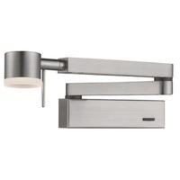 Searchlight 0773SS 1 Light Adjustable LED Wall Light In Satin Silver