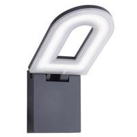 searchlight 0583gy 1 light outdoor wall light with frosted diffuser in ...