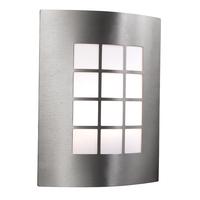 searchlight 3140ss stainless steel outside wall light ip44