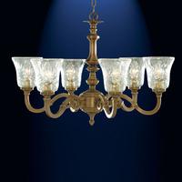 Searchlight 1076-6NG Malaga 6 Light Ceiling Fitting