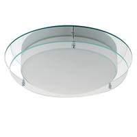 Searchlight 7803-36 Chrome Circular Bathroom Ceiling Light
