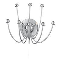 Searchlight 5993-3CC Cosmic 3 Light Chrome Wall Light