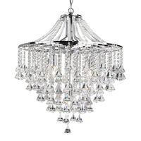 Searchlight 3495-5CC Dorchester 5 Light Crystal Chandelier