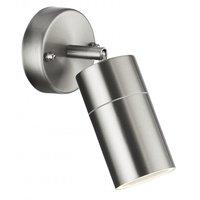 Searchlight 6411SS Cast Aluminium Outdoor Wall Spotlight