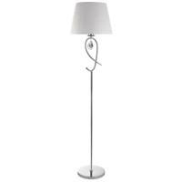 Searchlight 3042CC Angelique Floor Lamp with Faux Silk Shade