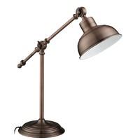 Searchlight 2017CU Macbeth Industrial Table Lamp Copper