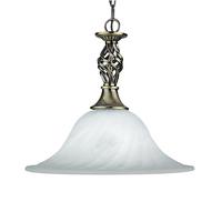 Searchlight 4581-14AB Cameroon Wrought Iron Ceiling Pendant