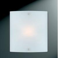 Searchlight 1087-1 Frosted Glass Square Wall Bracket