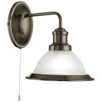 Searchlight 1481AB Bistro Single Wall Light in Antique Brass